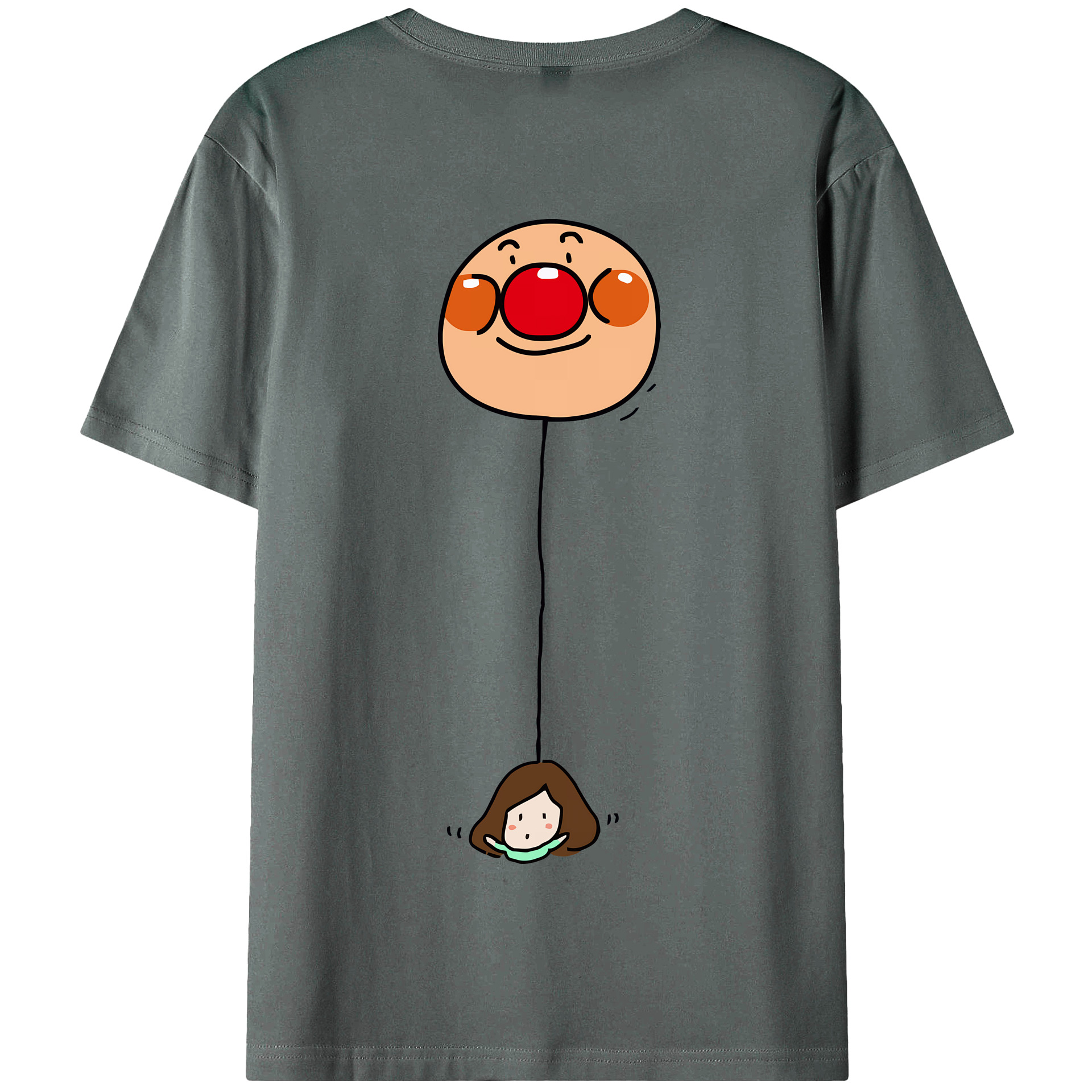 （画像用） アンパンマン Anpanman 綿100％半袖Tシャツ（背面プリント）